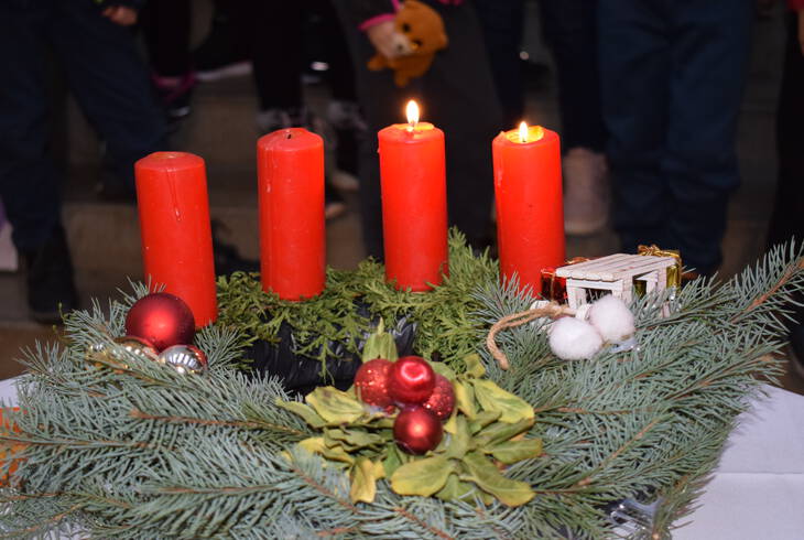 Adventi gyertyagyjts 2. 